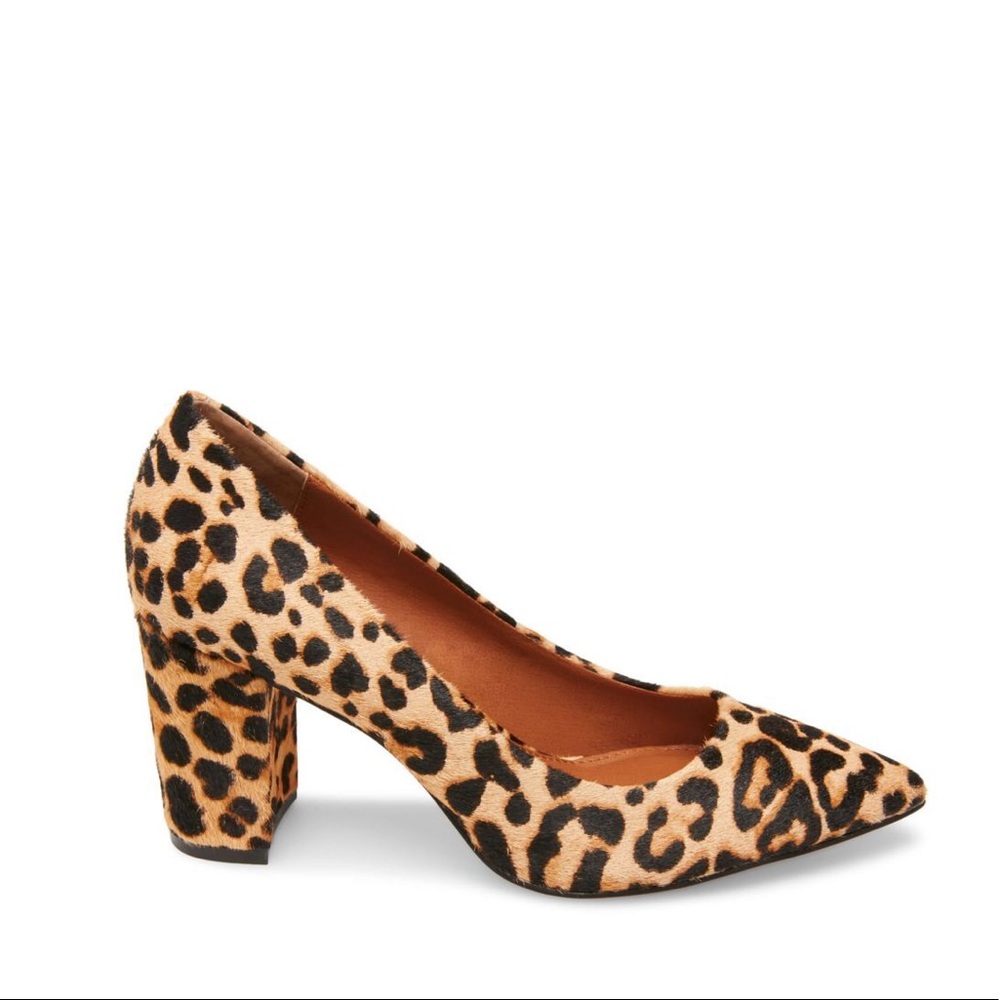 Steve Madden Ashlyn Leopard Heel size 7.5